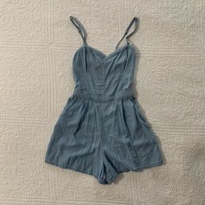 Hollister Denim Romper-Size S